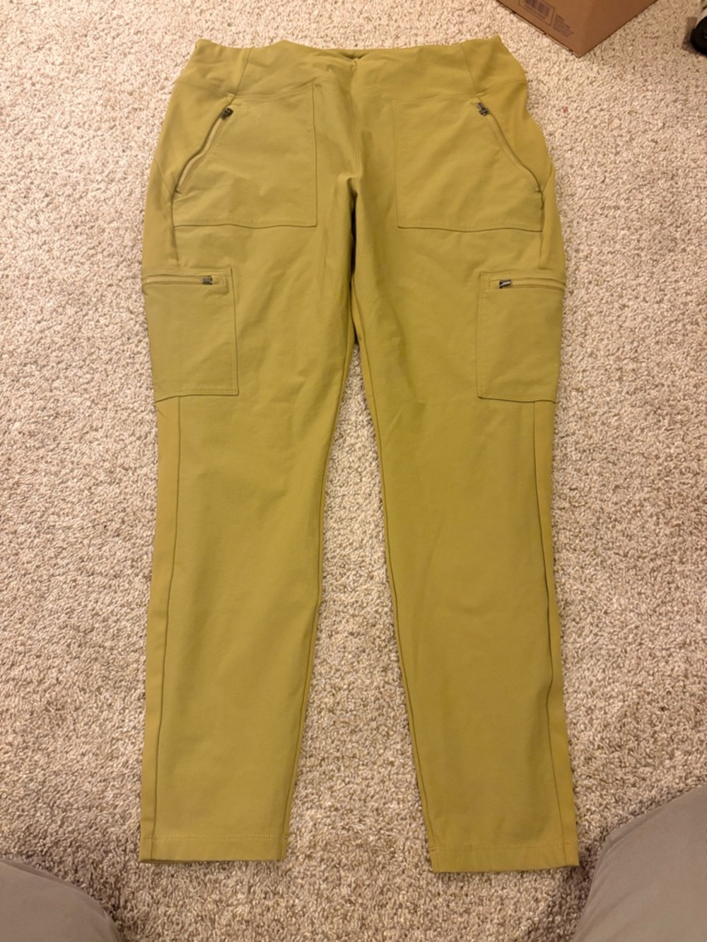 Athleta Olive Green Cargo Joggers